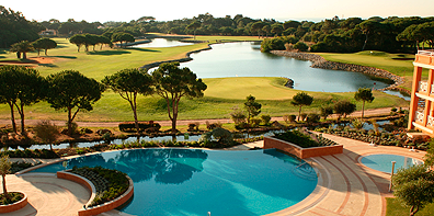 Vue sur le parcours de golf de Cascais
